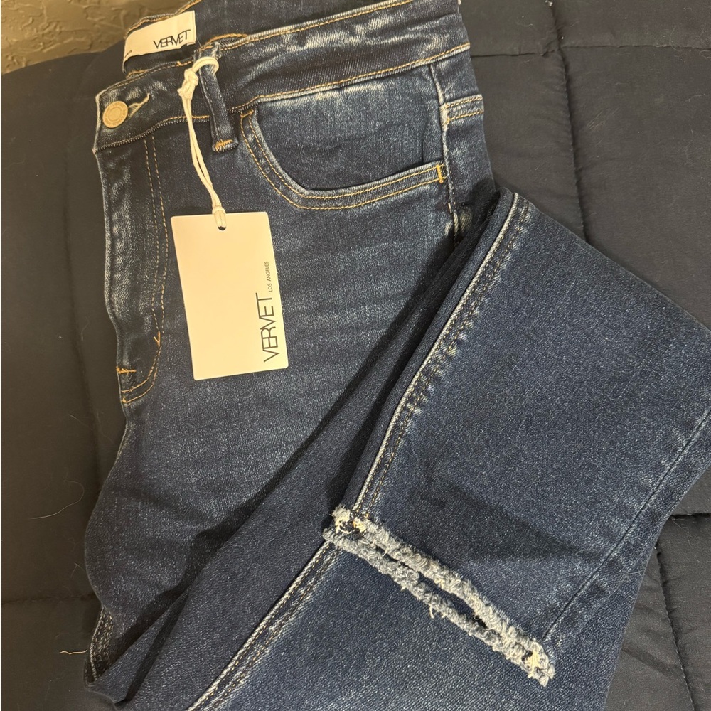 Vervet cropped skinny jeans